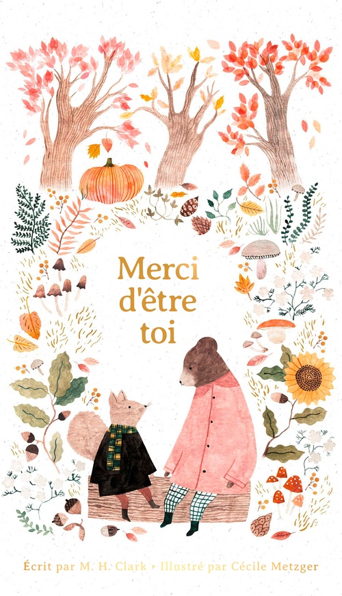 Couverture ebook de Merci d'être toi, de M. H. Clark