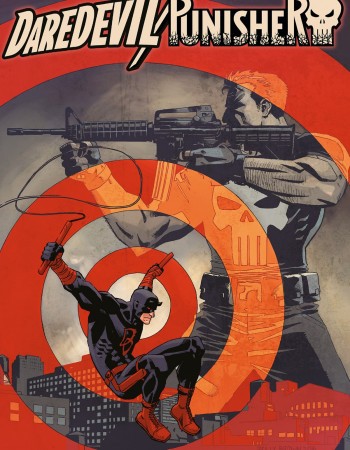 ebook cover of Daredevil/Punisher, by Charles Soule, Szymon Kudranski