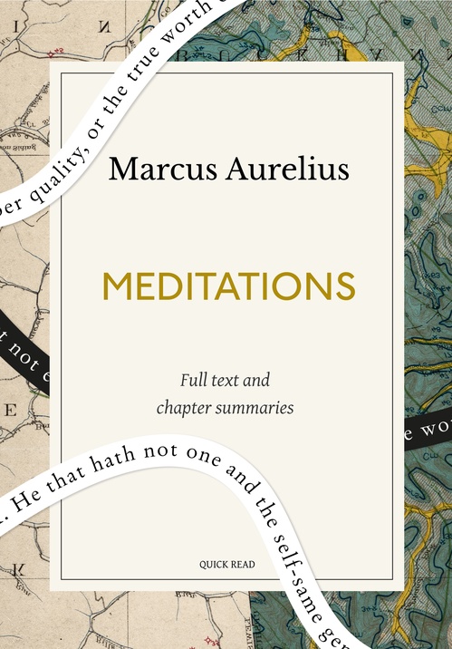 ebook cover of Meditations: A Quick Read edition, by Marcus Aurelius, Quick Read