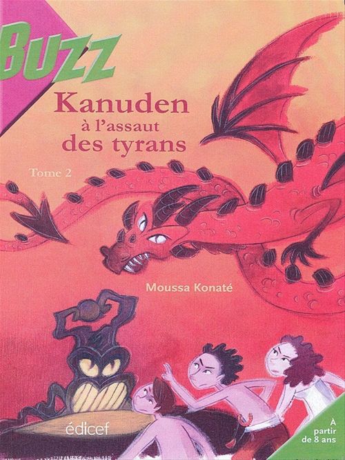 Couverture ebook de Kanuden à l'assaut des tyrans  T2, de Moussa Konaté