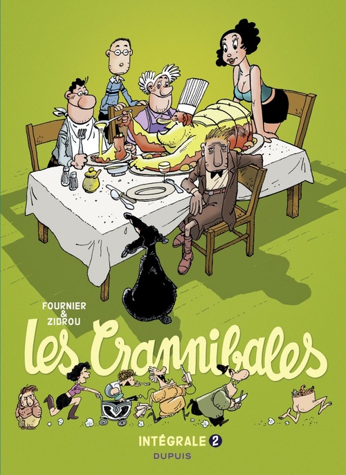 ebook cover of Les Crannibales - Intégrale - Tome 2, by Zidrou, Jean-Claude Fournier