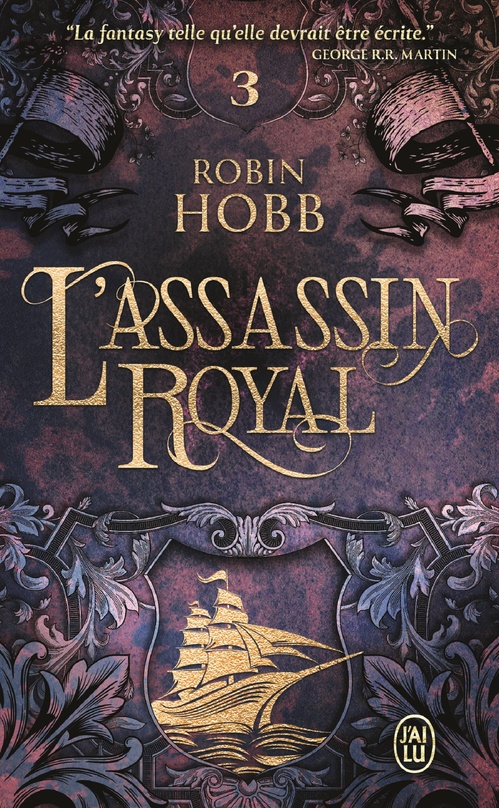 Couverture ebook de L'Assassin royal (Tome 3) - La Nef du crépuscule, de Robin Hobb