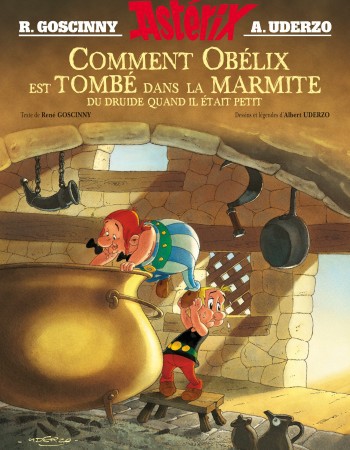 Couverture ebook de Astérix - Comment Obélix est tombé dans la marmite quand il était petit, de René Goscinny, Albert Uderzo