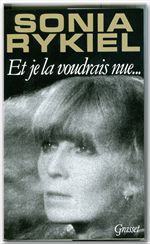 ebook cover of Et je la voudrais nue, by Sonia Rykiel