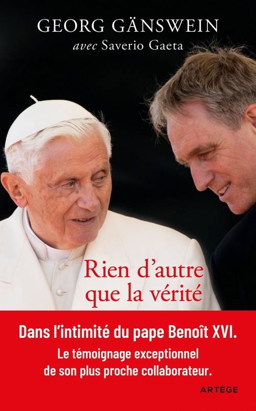 ebook cover of Rien d'autre que la vérité, by Saverio Gaeta, Georg Gänswein