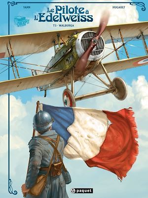 Couverture ebook de Le Pilote à l'Edelweiss T3, de Romain Hugault