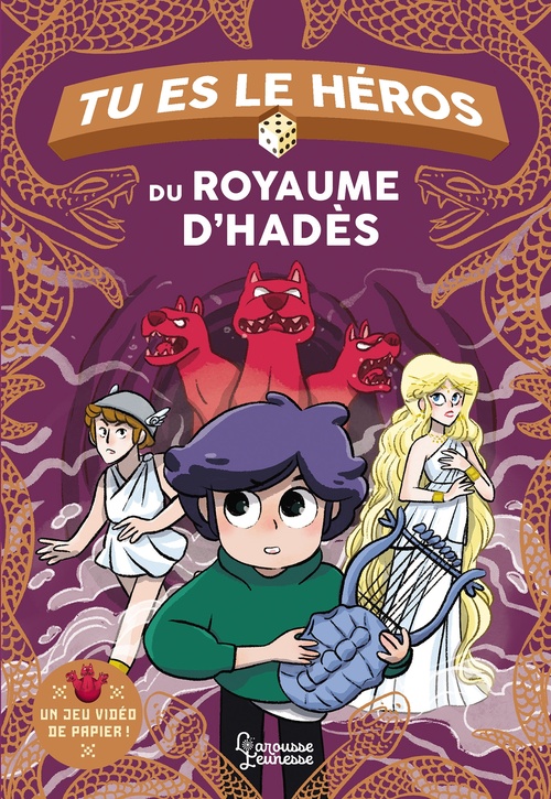 ebook cover of Tu es le héros du royaume d'Hadès, by Richard Normandon