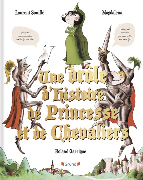 ebook cover of Une drole d'histoire de princesse et de chevaliers, by Magdalena, Laurent Souille