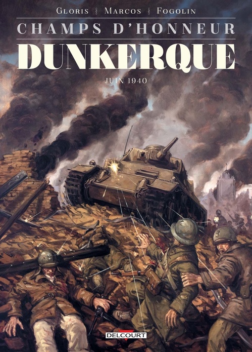 Couverture ebook de Champs d'honneur - Dunkerque - Mai 1940, de Thierry Gloris