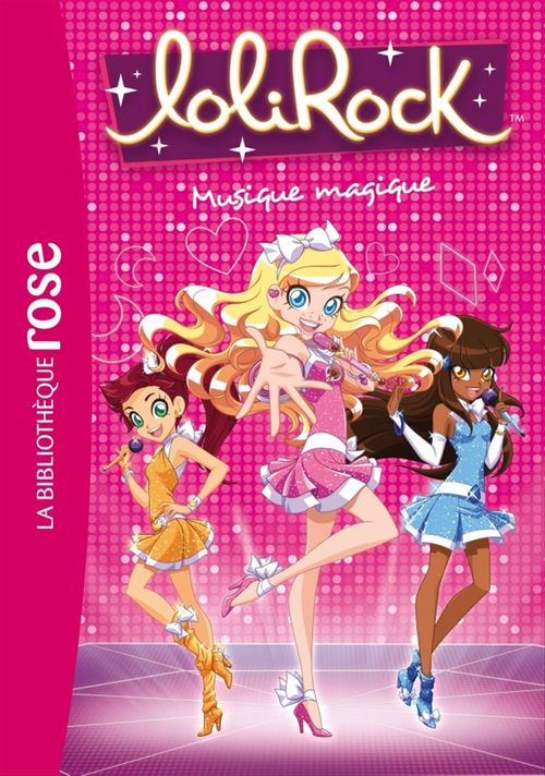 ebook cover of LoliRock 06 - Musique magique, by Marathon Média