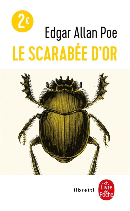 Couverture ebook de Le Scarabée d'or, de Edgar Allan Poe