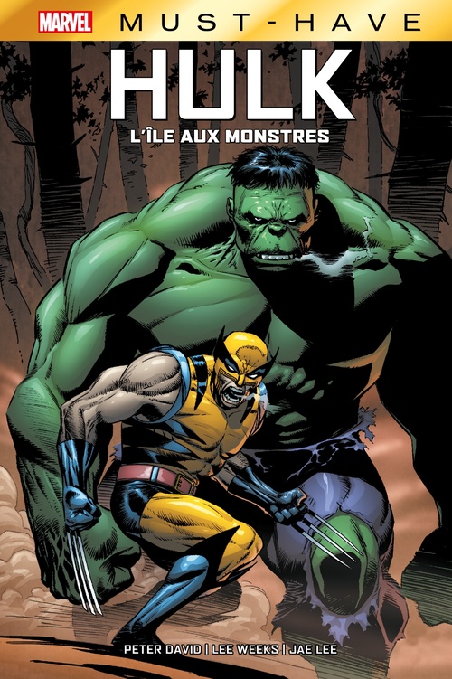 ebook cover of Best of Marvel (Must-Have) : Hulk - L'île aux monstres, by Peter David