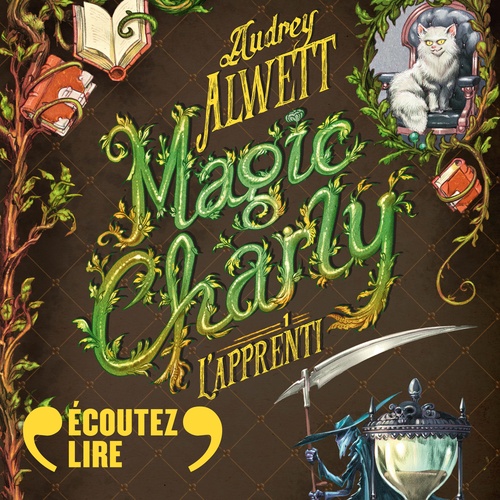 Couverture audiobook de Magic Charly (Tome 1) - L'apprenti, de Audrey Alwett