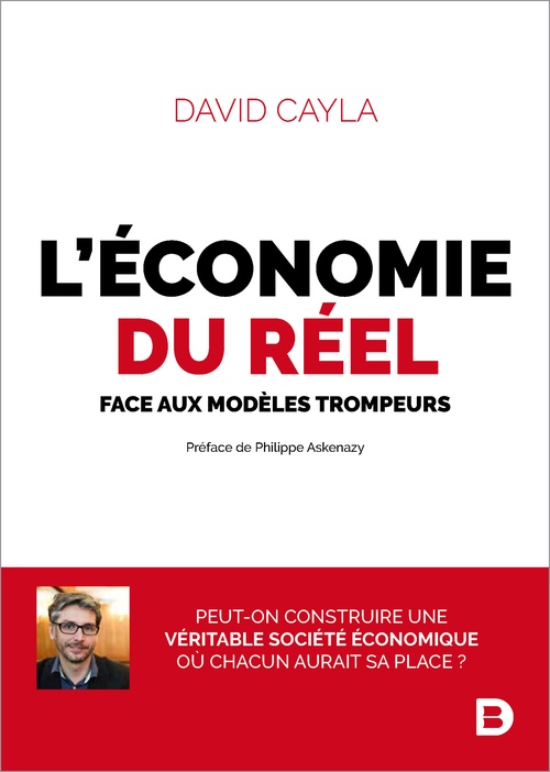 ebook cover of L'économie du réel face aux modèles trompeurs, by David Cayla