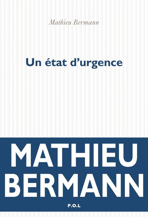 Couverture ebook de Un état d'urgence, de Mathieu Bermann