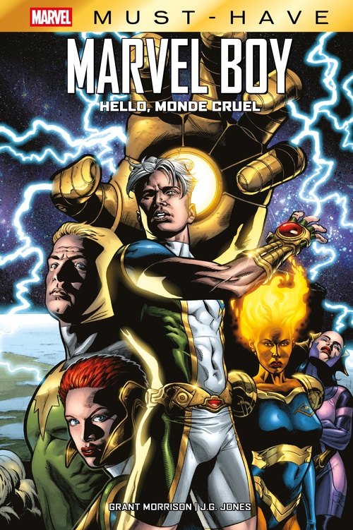 Couverture ebook de Best of Marvel (Must-Have) : Marvel Boy - Hello monde cruel, de Grant Morrison