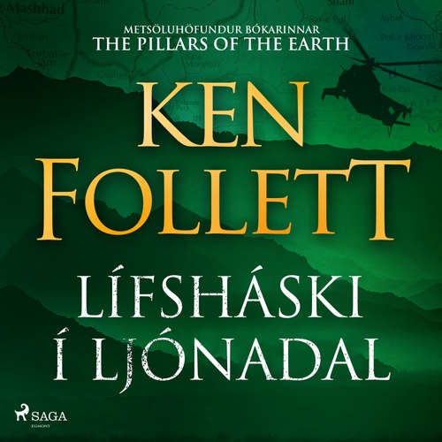 Couverture audiobook de Lífsháski í Ljónadal, de Ken Follett