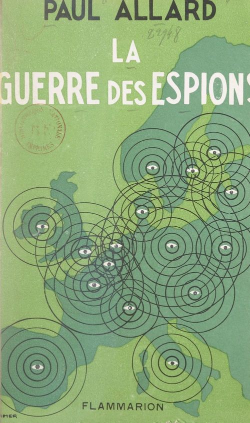 Couverture ebook de La guerre des espions, de Paul Allard