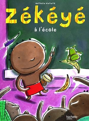 Couverture ebook de Zékéyé à l'école, de Nathalie Dieterlé