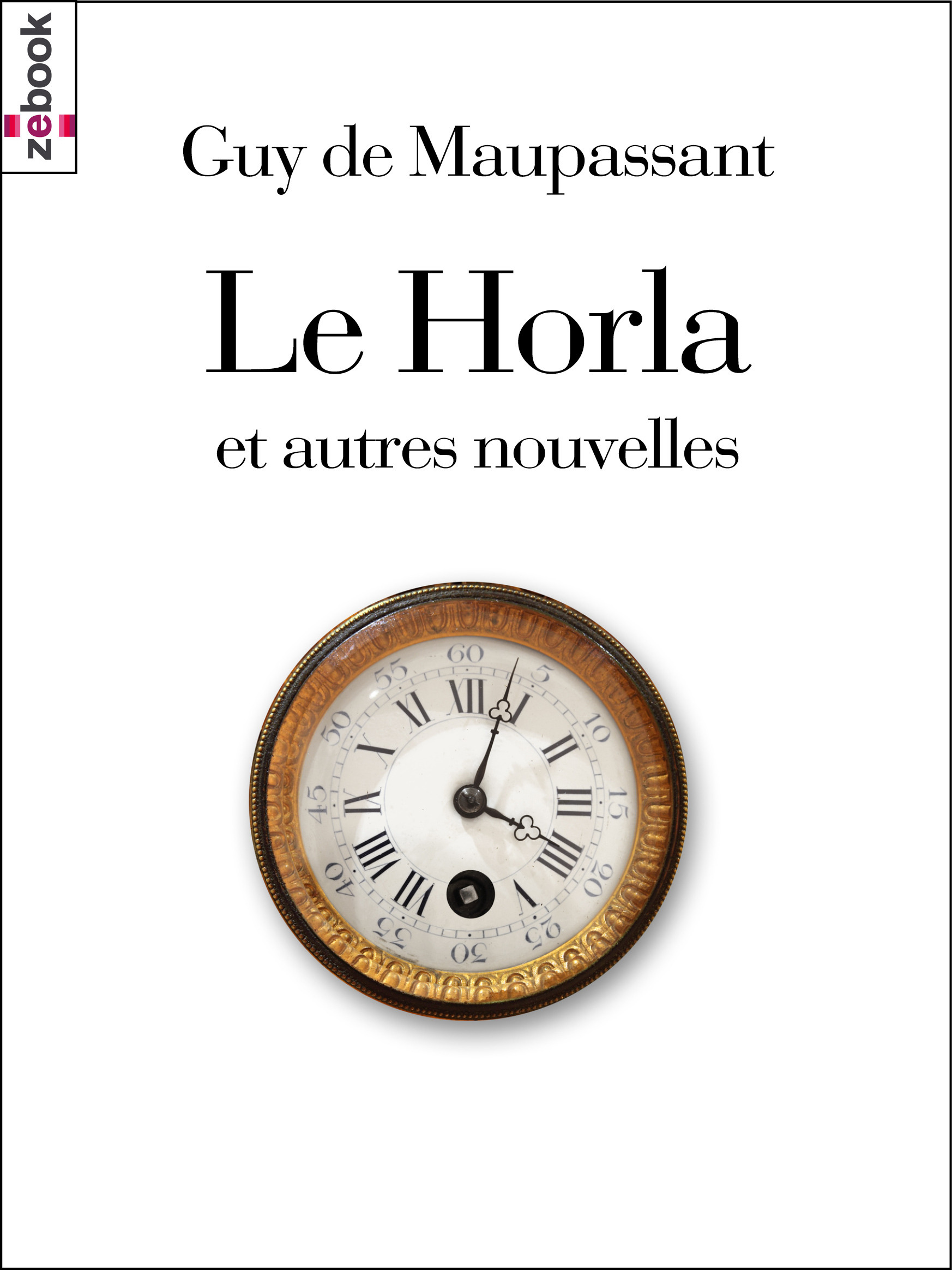 Couverture ebook de Le Horla, de Guy de Maupassant