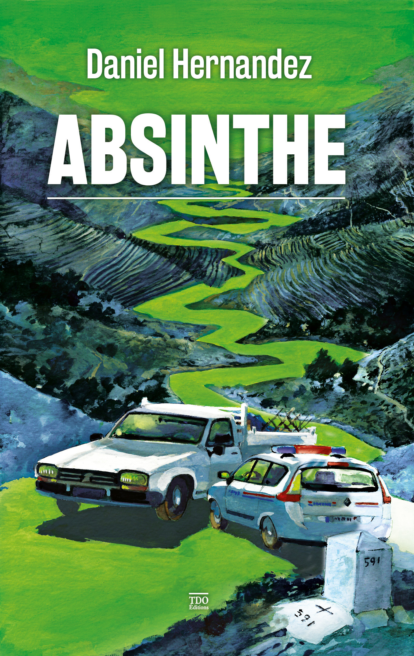 ebook cover of Absinthe, by Daniel Hernandez