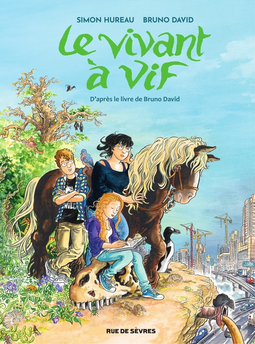 ebook cover of Le Vivant à vif, by Simon Hureau