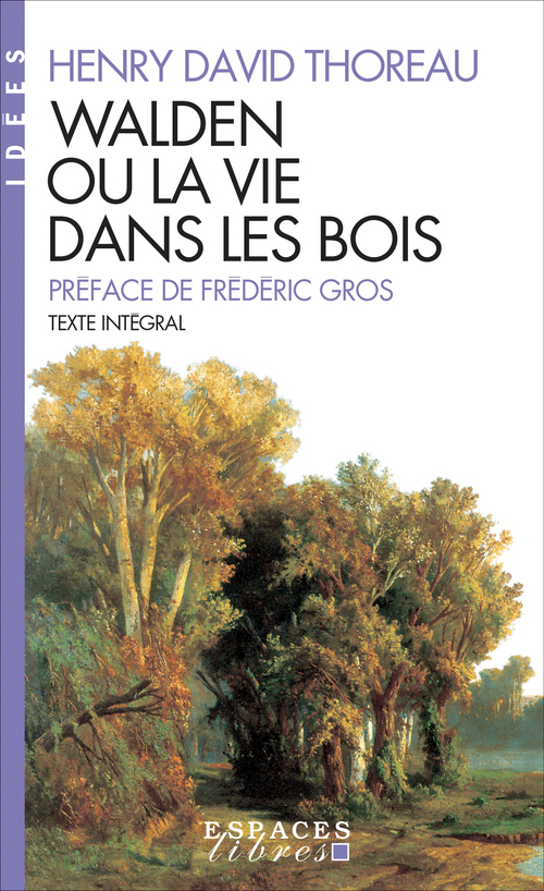 ebook cover of Walden ou la vie dans les bois, by Henry David Thoreau
