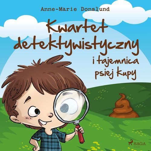 Couverture audiobook de Kwartet Detektywistyczny i tajemnica psiej kupy, de Anne-Marie Donslund