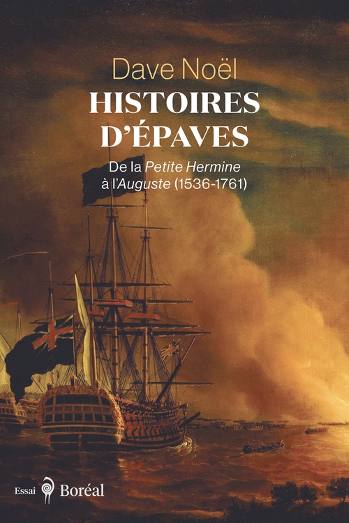 Couverture ebook de Histoires d'épaves, de Dave Noël