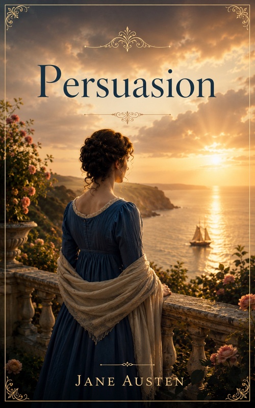 Couverture ebook de Persuasion, de Jane Austen