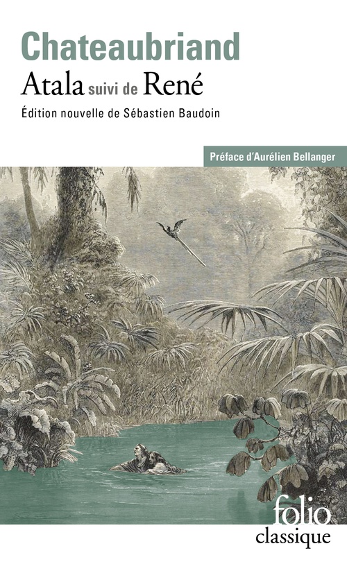 ebook cover of Atala suivi de René, by François-René de Chateaubriand