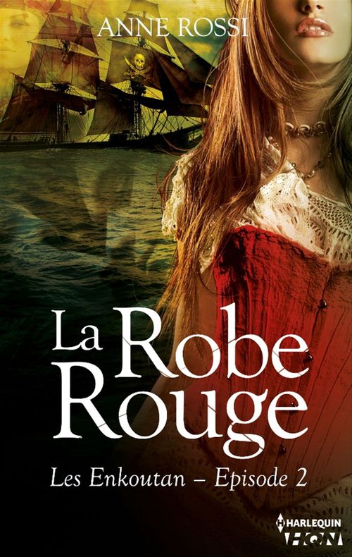 Couverture ebook de La robe rouge, de Anne Rossi