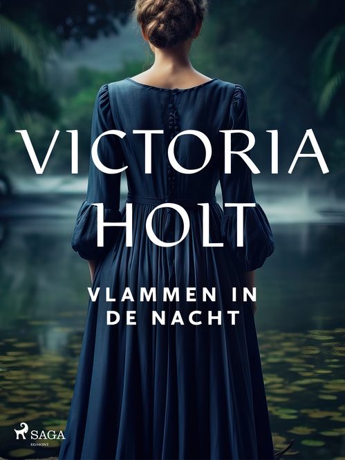 Couverture ebook de Vlammen in de nacht, de Victoria  Holt