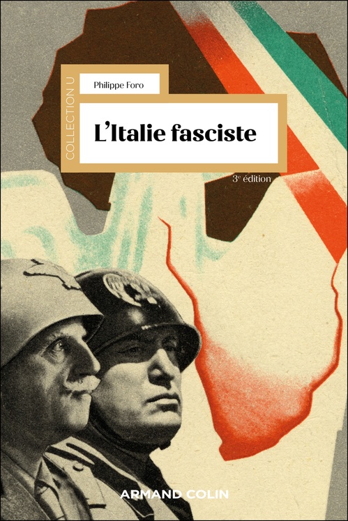 Couverture ebook de L'Italie fasciste - 3e éd., de Philippe Foro