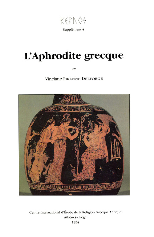 ebook cover of L´Aphrodite grecque, by Vinciane Pirenne-Delforge
