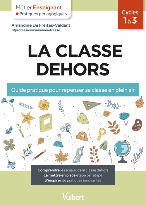 Couverture ebook de La classe dehors, de Amandine De Freitas-Valdant