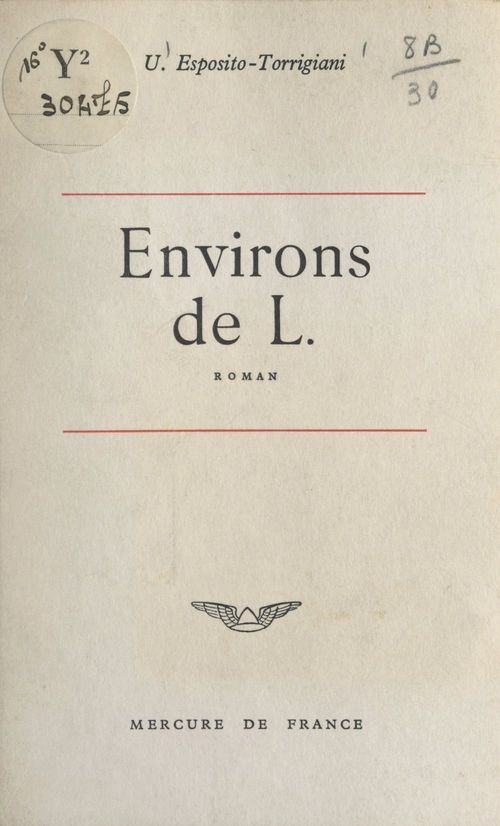 ebook cover of Environs de L., by Uccio Esposito-Torrigiani