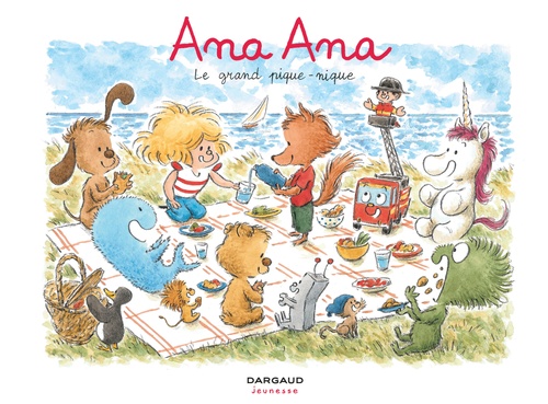 Couverture ebook de Ana Ana - Tome 25 - Le Grand pique-nique, de Dominique Roques