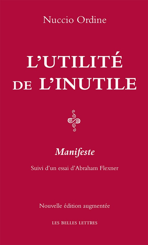 ebook cover of L'Utilité de l'inutile, by Abraham Flexner, Nuccio Ordine
