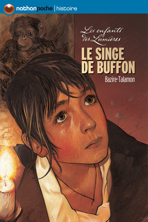 ebook cover of Les enfants des lumieres - le singe de buffon, by Laure Bazire, Flore Talamon, Jean-Christophe Lerouge