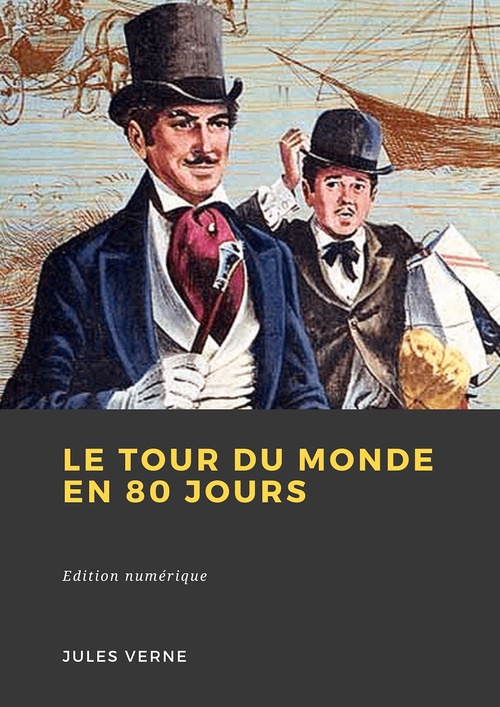ebook cover of Le Tour du monde en 80 jours, by Jules Verne