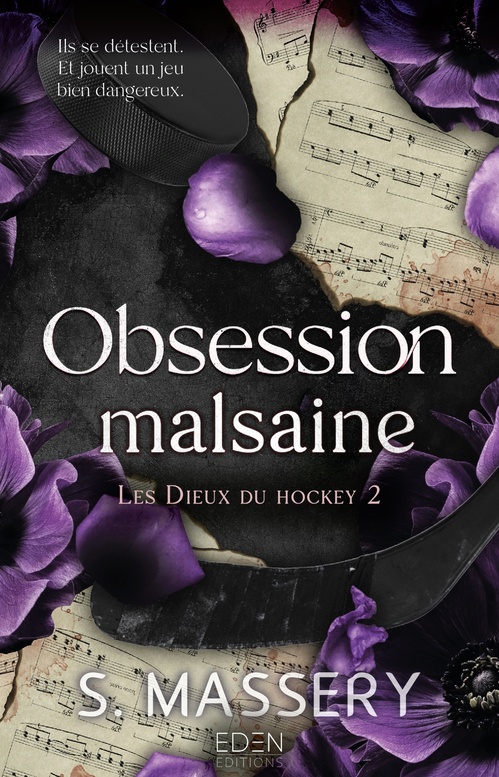 Couverture ebook de Les dieux du hockey T2, de S. Massery