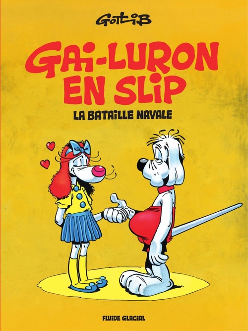 Couverture ebook de Gai-Luron en slip ou la bataille navale, de Gotlib