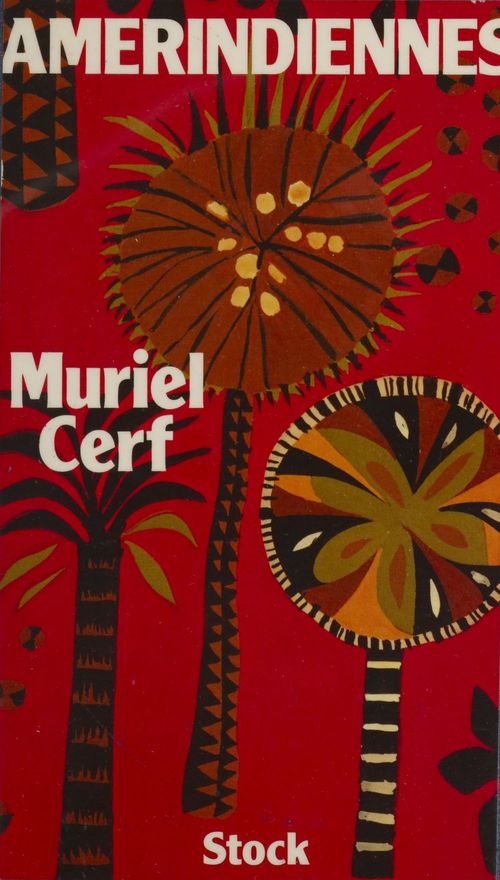 ebook cover of Amérindiennes, by Muriel Cerf