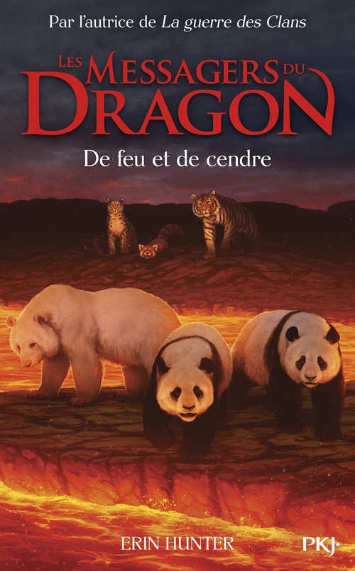 Couverture ebook de Messagers du Dragon Cycle I - Tome 6 De feu et de cendre, de Erin Hunter