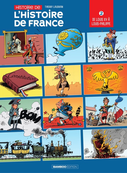 ebook cover of L'Histoire de l'histoire de France - Tome 2, by Thierry Laudrain