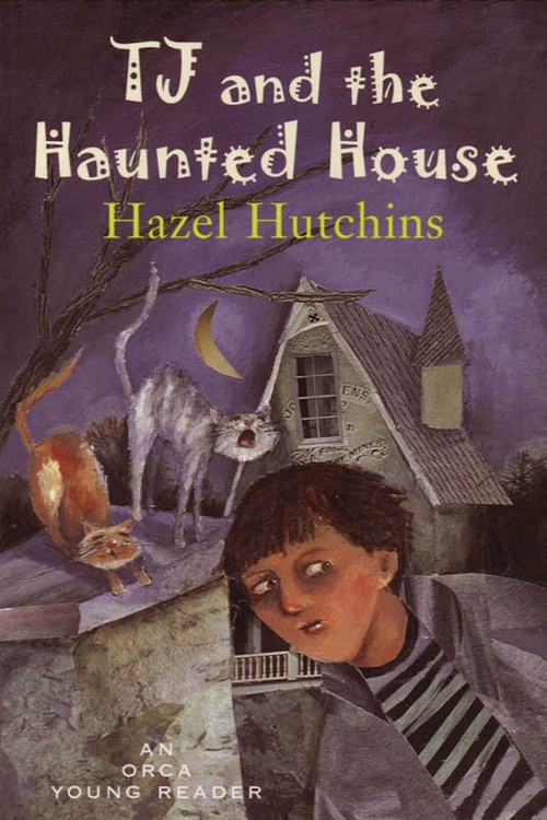 Couverture ebook de TJ and the Haunted House, de Hazel Hutchins
