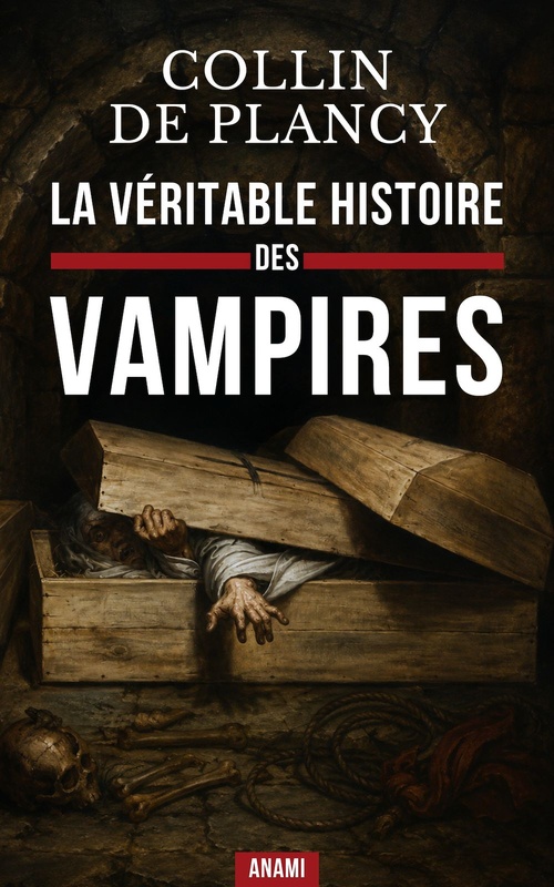 Couverture ebook de La Véritable Histoire des VAMPIRES, de Collin De Plancy