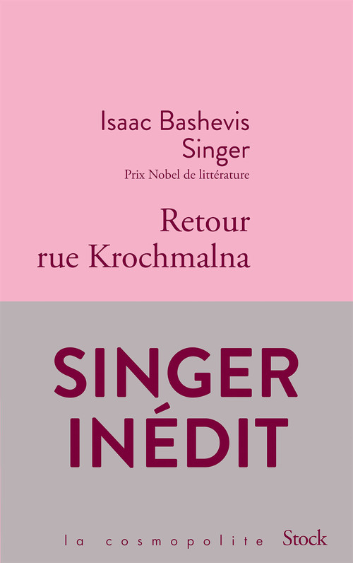 ebook cover of Retour rue Krochmalna, by Isaac Bashevis Singer