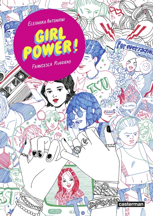 Couverture ebook de Girl Power !, de Francesca Ruggiero, Eleonora Antonioni, Helene Dauniol-Remaud